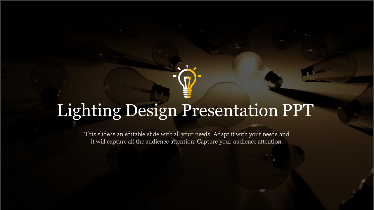 Lighting Design Presentation PPT